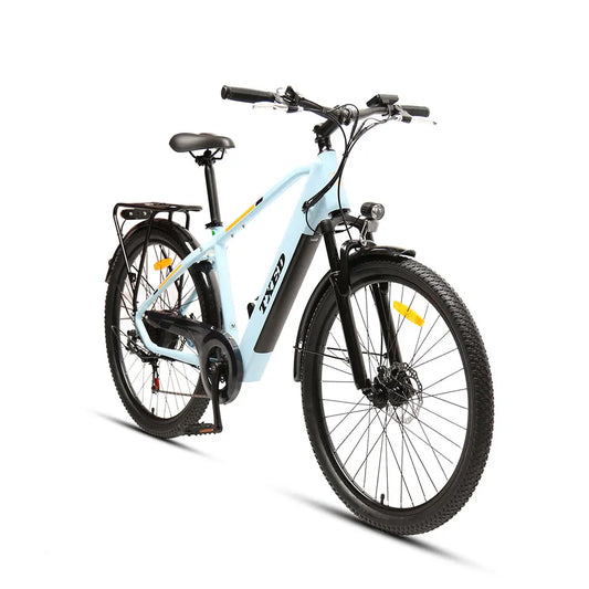 TEXD 27.5-inch Alloy Frame Electric Mountain Bike with Suspension, 250W Motor