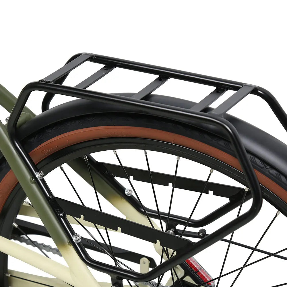 TXED Urban E-Bike: 250W Motor, Quiet Belt Drive, LCD Display, Smart City Ride