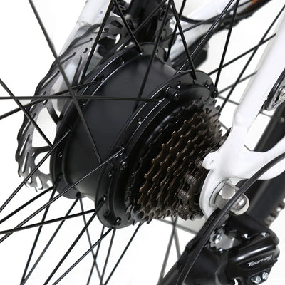 TXED 27.5" Electric Mountain Hybrid Bike, 250W Rear Motor, 7-Speed, Hidden 36V Lithium Battery