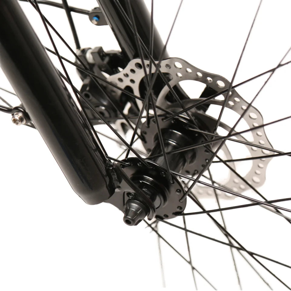 TEXD 27.5-inch Alloy Frame Electric Mountain Bike with Suspension, 250W Motor